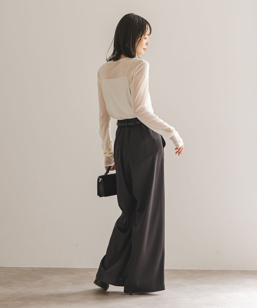 追加》スキンチュールロングTシャツ（Tシャツ/カットソー）｜NOBLE