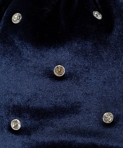 UNITED ARROWS（ユナイテッドアローズ）の「ミックスビジュー ショルダーバッグ（ショルダーバッグ・レディース・ブラック/ネイビー・FREE）」の10枚目の写真