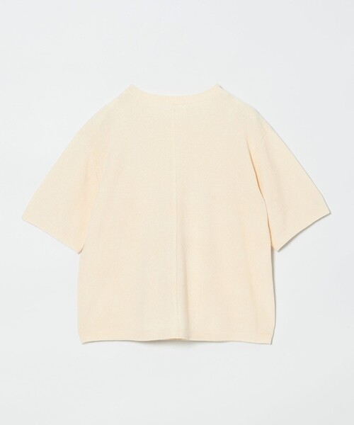conte＞コットン ニットTシャツ（ニット/セーター）｜conte