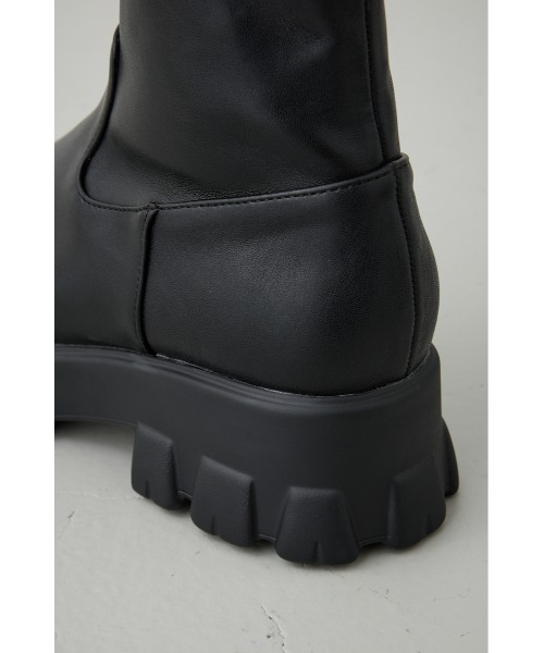 AZUL by moussy(アズールバイマウジー)の「【WEB限定】シャークソールショートブーツ(ブーツ・レディース・ブラック・SMALL/MEDIUM/LARGE/LL)」の8枚目の写真