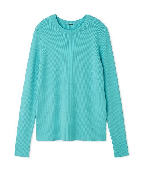 クルーネックリブニットプルオーバー（ニット/セーター）｜Mila Owen