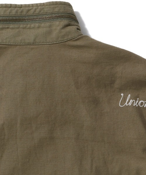 UNION(UNION TOKYO)(ユニオン)の「UNION TOKYO EASTON JACKET ユニオントーキョー ジャケット(ミリタリージャケット・メンズ・オレンジ/オリーブ・LARGE/SMALL/X-LARGE)」の19枚目の写真
