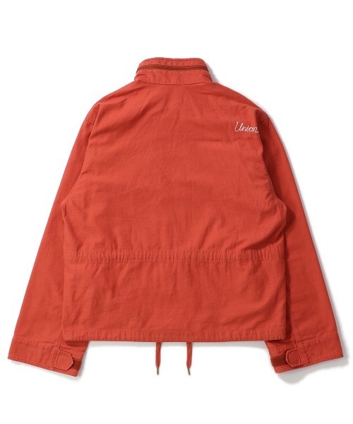 UNION(UNION TOKYO)(ユニオン)の「UNION TOKYO EASTON JACKET ユニオントーキョー ジャケット(ミリタリージャケット・メンズ・オレンジ/オリーブ・LARGE/SMALL/X-LARGE)」の18枚目の写真