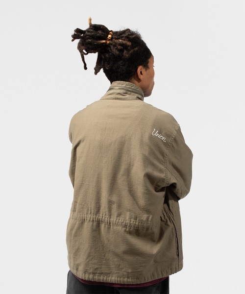 UNION(UNION TOKYO)(ユニオン)の「UNION TOKYO EASTON JACKET ユニオントーキョー ジャケット(ミリタリージャケット・メンズ・オレンジ/オリーブ・LARGE/SMALL/X-LARGE)」の8枚目の写真