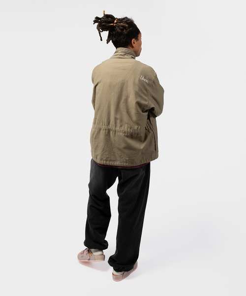 UNION(UNION TOKYO)(ユニオン)の「UNION TOKYO EASTON JACKET ユニオントーキョー ジャケット(ミリタリージャケット・メンズ・オレンジ/オリーブ・LARGE/SMALL/X-LARGE)」の5枚目の写真