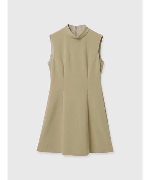 アニュアンス　カットジョーゼットミニワンピース カットジョーゼットミニワンピース