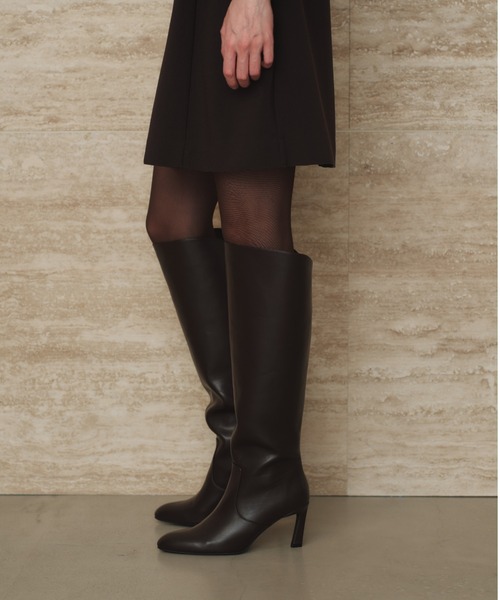 カットジョーゼットミニワンピース（ワンピース）｜anuans（ア