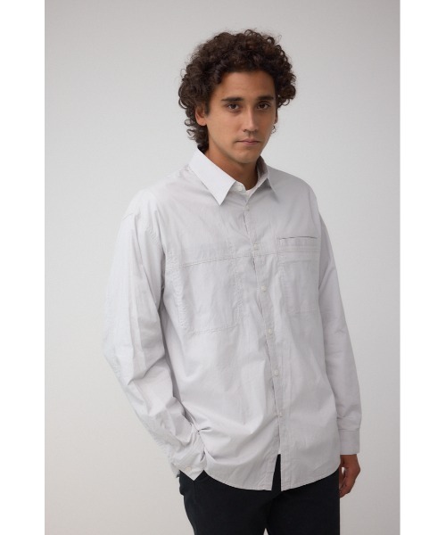 セール】配色ステッチ長袖シャツ（シャツ/ブラウス）｜AZUL BY MOUSSY