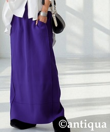 スポンジニットロングスカート
