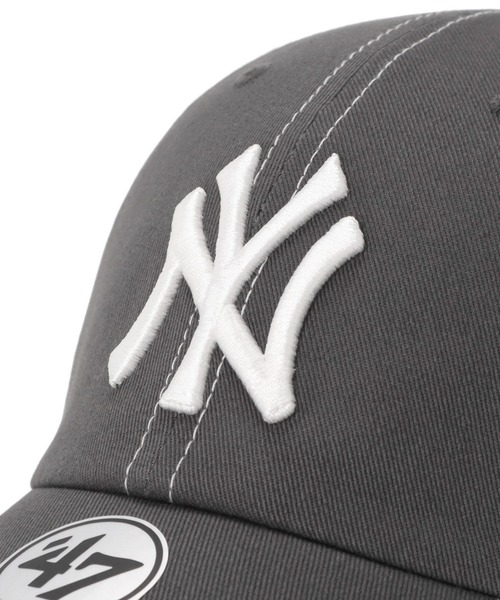 '47（フォーティーセブン）の「’47BRANDフォーティーセブン キャップ クリーンナップ NYニューヨークヤンキース（キャップ・メンズ・ブラック/グレー/ブラウン・FREE）」の14枚目の写真