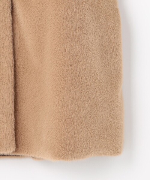 ANY SIS(エニィスィス)の「Luxuryフェイクムートン コート(ムートンコート・レディース・アイボリー系/ブラウン系・X-LARGE)」の14枚目の写真