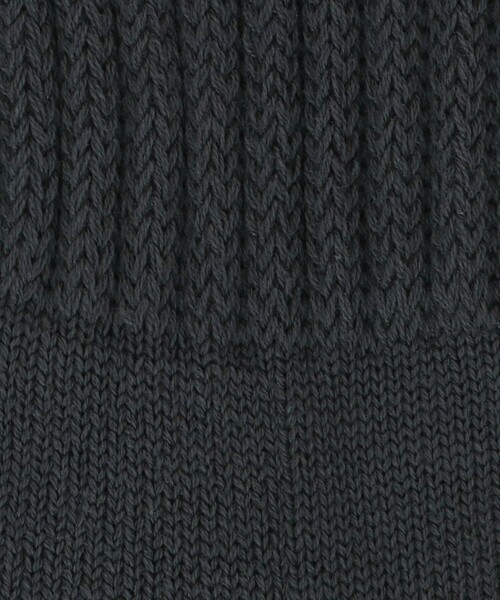 ROTOTO（ロトト）の「＜ROTOTO＞ルーズパイル クルーソックス（ソックス/靴下・メンズ・ホワイト/ダークグレー・M）」の3枚目の写真