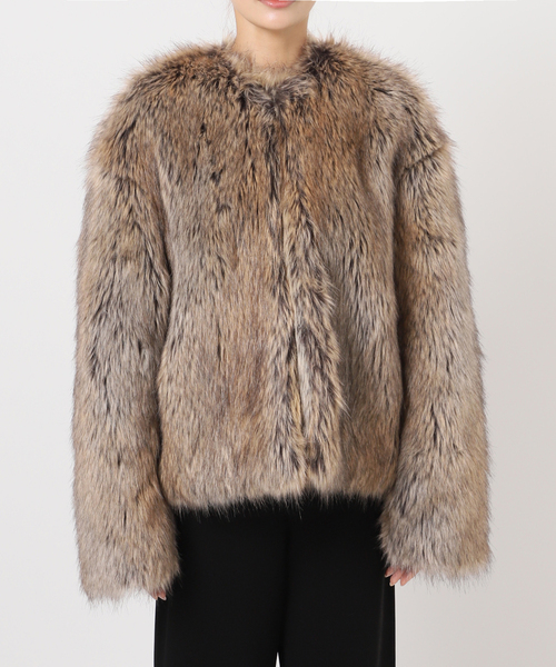 セール】*Jane Fur ジャケット（その他アウター）｜Deuxieme Classe