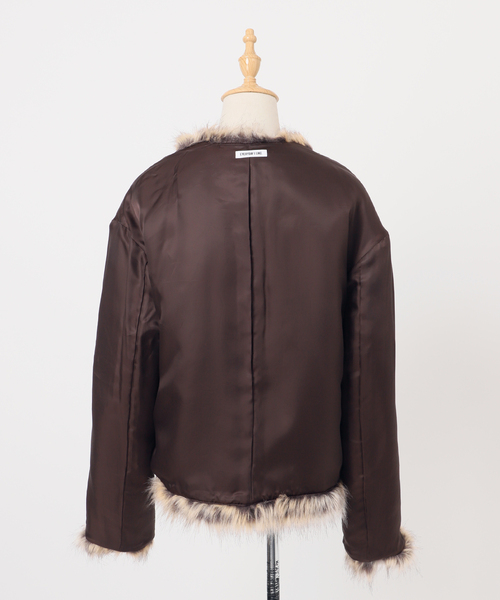 セール】*Jane Fur ジャケット（その他アウター）｜Deuxieme Classe