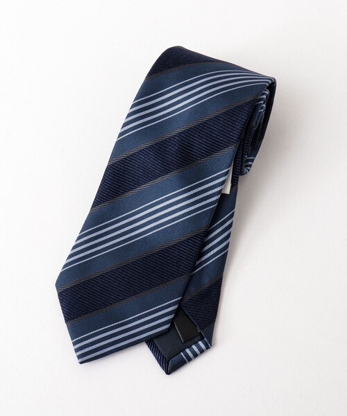 NOLLEY’S(ノーリーズ)の「RBマルチストライプネクタイ 25AWコレクション(ネクタイ・メンズ・ブルー系その他6/ピンク系その他・FREE)」の3枚目の写真