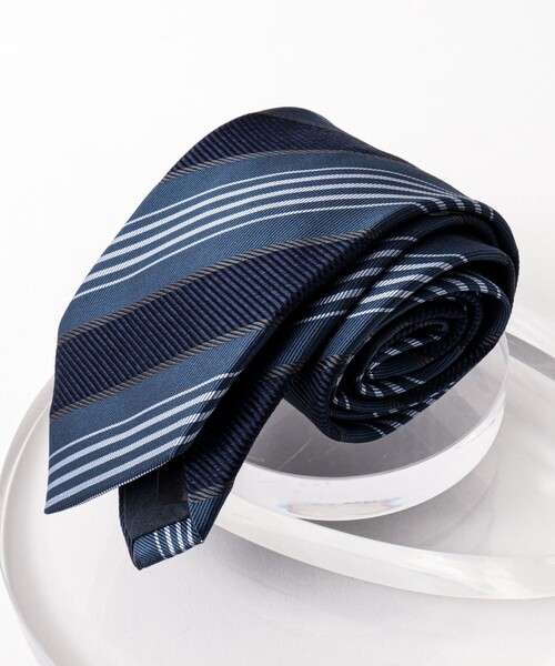 NOLLEY’S(ノーリーズ)の「RBマルチストライプネクタイ 25AWコレクション(ネクタイ・メンズ・ブルー系その他6/ピンク系その他・FREE)」の14枚目の写真