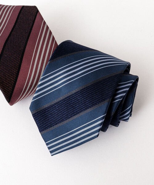 NOLLEY’S(ノーリーズ)の「RBマルチストライプネクタイ 25AWコレクション(ネクタイ・メンズ・ブルー系その他6/ピンク系その他・FREE)」の16枚目の写真