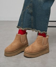 【MEI】SUEDE LIKE SIDE GORE BOOTS / スエードライクゴアブーツ