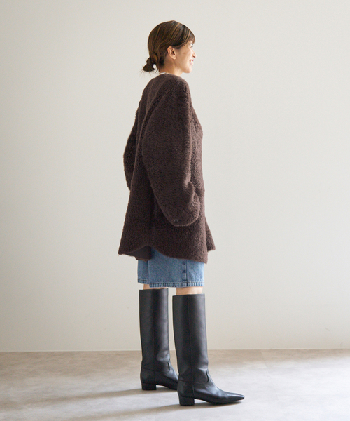 IENA(イエナ)の「Maison IENAムートンコート(ムートンコート・レディース・ブラウン・FREE)」の16枚目の写真