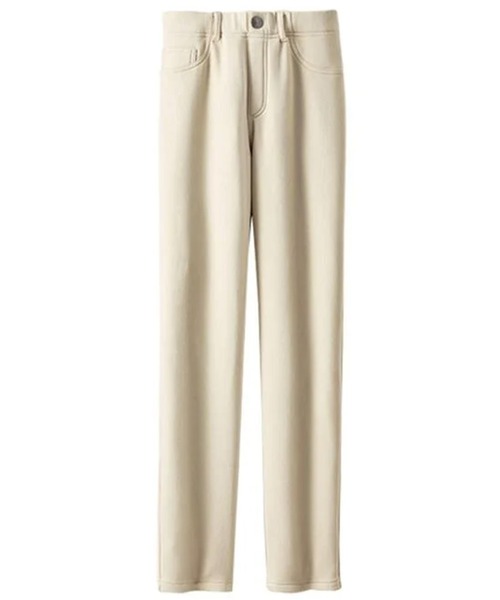 BELLUNA PLUS(ベルーナ)の「裏ベロアストレッチ素材レギンスパンツ70(その他パンツ・レディース・チャコール/ブラック/モスグリーン/アイボリー/インディゴブルー・SMALL/X-LARGE/MEDIUM/LARGE)」の21枚目の写真