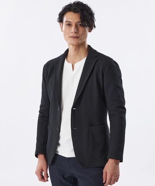 Safari Lounge別注】ポリエステルライトニットジャケット