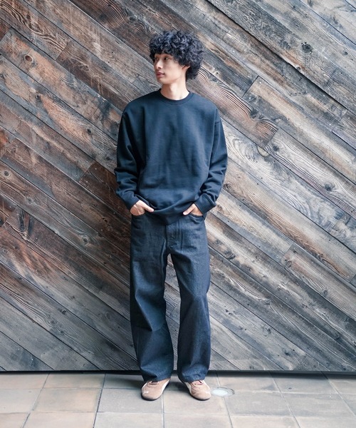 ragged mountain(ラギットマウンテン)の「【RAGGED MOUNTAIN/ラギットマウンテン】ALTON/アルトン バックプリント スウェットトレーナー(スウェット・メンズ・ブラック/ネイビー/ブラウン/グレー・MEDIUM/LARGE/X-LARGE)」の21枚目の写真