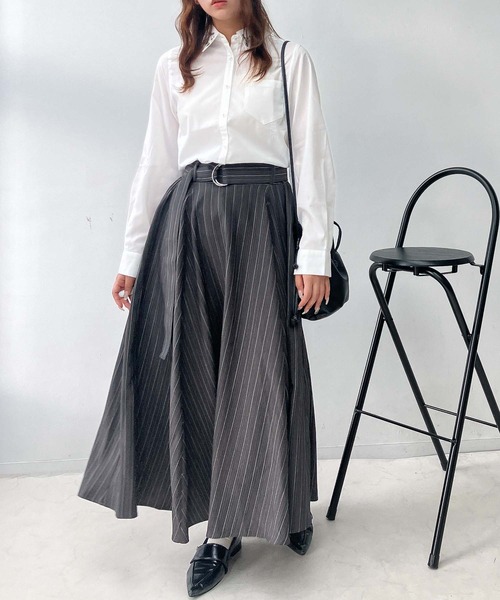 AS KNOW AS plus（アズノゥアズプラス）の「♪選んでアソートデザイン 衿刺繍ポケット付きシャツ（シャツ/ブラウス・レディース・ホワイト系/ホワイト系1/チェック・FREE）」の16枚目の写真