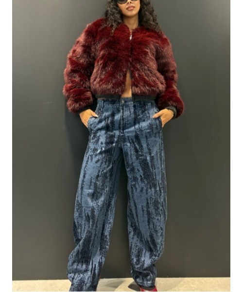 フェイクファーボンバージャケット（その他アウター）｜Desigual