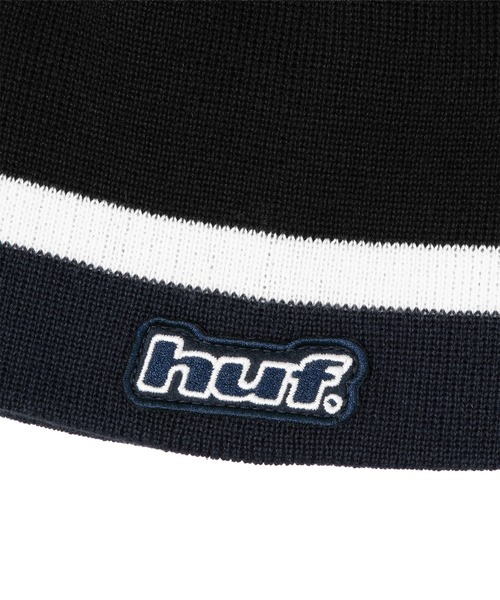 HUF（ハフ）の「H DOT BEANIE（ニットキャップ/ビーニー・メンズ・ブラック/ブラウン系その他・O/S）」の5枚目の写真