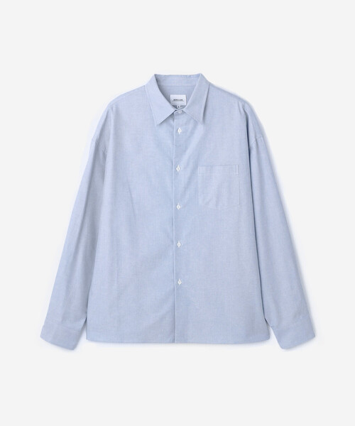 Morris & Sons（モリスアンドサンズ）の「MORRIS & SONS | ピンオックス 長袖シャツ MEN（シャツ/ブラウス・メンズ・サックスブルー/ホワイト/グリーン・3/4/2）」の14枚目の写真