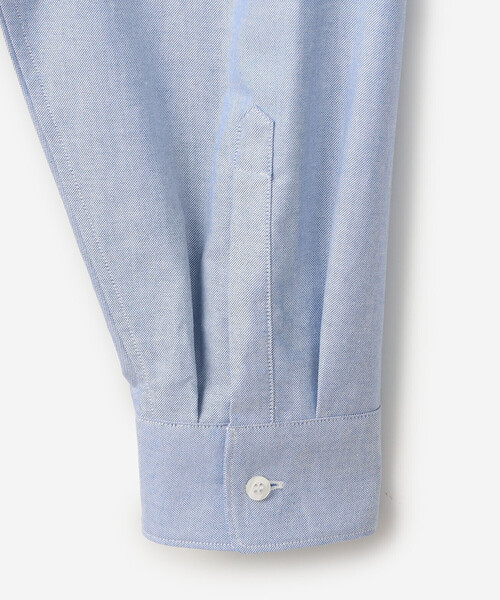 Morris & Sons（モリスアンドサンズ）の「MORRIS & SONS | ピンオックス 長袖シャツ MEN（シャツ/ブラウス・メンズ・サックスブルー/ホワイト/グリーン・3/4/2）」の11枚目の写真