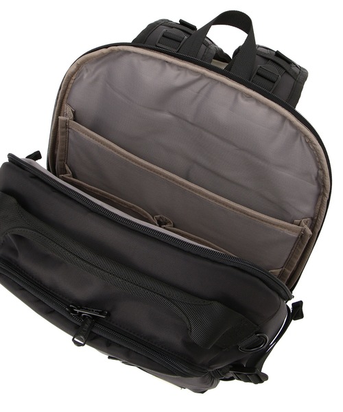 AVIREX（アヴィレックス）の「SOLID RUCK SACK / ソリッド リュックサック / AVIREX / アヴィレックス / AX2053（バックパック/リュック・メンズ・ブラック/オリーブ系・F）」の7枚目の写真