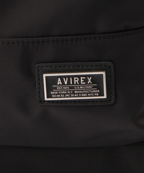 AVIREX（アヴィレックス）の「SOLID RUCK SACK / ソリッド リュックサック / AVIREX / アヴィレックス / AX2053（バックパック/リュック・メンズ・ブラック/オリーブ系・F）」の6枚目の写真