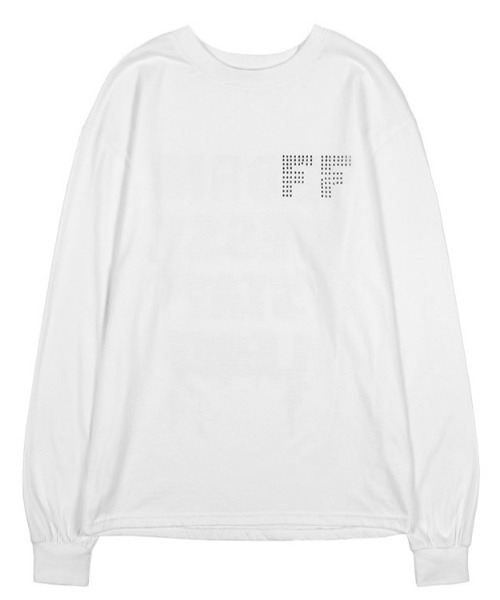 FANCY CLUB(ファンシークラブ)の「A'GEM/9 × .kom 『FANCY CLUB/ファンシークラブ』 FF LETTERING LONG SLEEVE/FF レタリング 長袖Tシャツ(Tシャツ/カットソー・レディース・ブラック/グレー/ホワイト・FREE)」の20枚目の写真