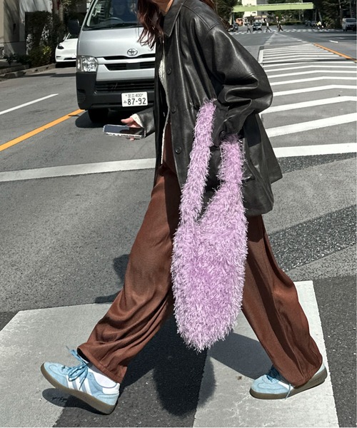 PILIT(ピリット)の「イージーワイドカーブパンツ(その他パンツ・レディース・ブルー/ブラック/ブラウン・MEDIUM)」の7枚目の写真