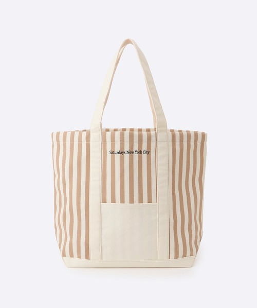 Saturdays NYC(サタデーズ ニューヨークシティ )の「SNYC Boat Tote Bag(トートバッグ・メンズ・グリーン/ブラック/ベージュ・FREE)」の2枚目の写真