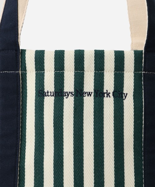 Saturdays NYC(サタデーズ ニューヨークシティ )の「SNYC Boat Tote Bag(トートバッグ・メンズ・グリーン/ブラック/ベージュ・FREE)」の13枚目の写真
