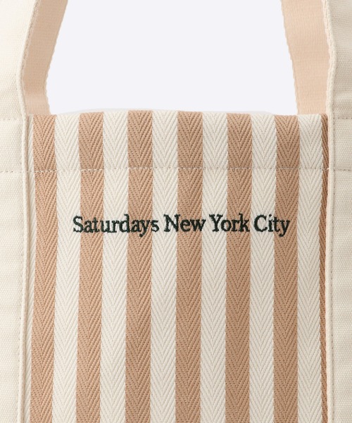 Saturdays NYC(サタデーズ ニューヨークシティ )の「SNYC Boat Tote Bag(トートバッグ・メンズ・グリーン/ブラック/ベージュ・FREE)」の12枚目の写真