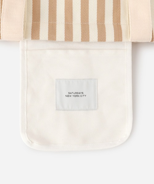 Saturdays NYC(サタデーズ ニューヨークシティ )の「SNYC Boat Tote Bag(トートバッグ・メンズ・グリーン/ブラック/ベージュ・FREE)」の9枚目の写真