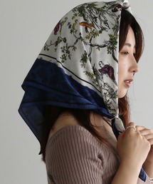 colleca la | ガーデンアート柄 大判スカーフ(バンダナ/スカーフ)