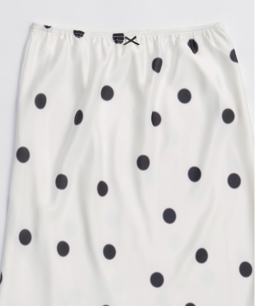 Dot Frill Midi-length Skirt / ドットフリルミモレスカート（スカート