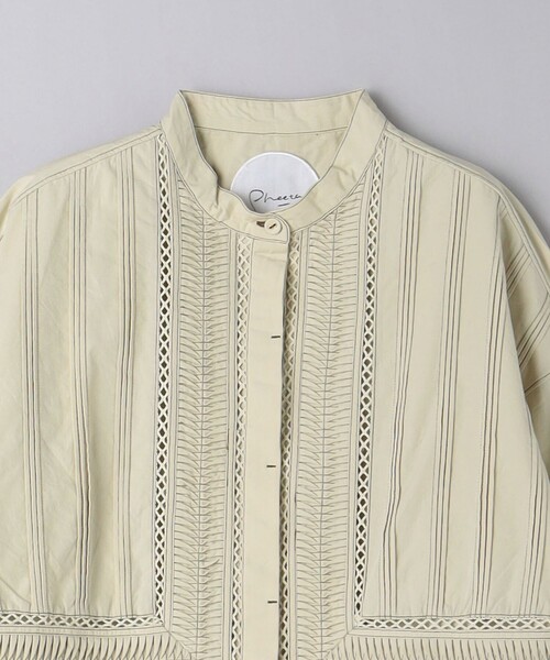 Pheeta（フィータ）の「＜Pheeta＞Trinity シャツ/013C-62（シャツ/ブラウス・レディース・ホワイト/ベージュ・FREE）」の19枚目の写真