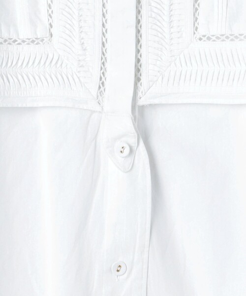 Pheeta（フィータ）の「＜Pheeta＞Trinity シャツ/013C-62（シャツ/ブラウス・レディース・ホワイト/ベージュ・FREE）」の14枚目の写真