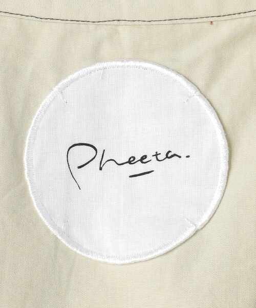 Pheeta（フィータ）の「＜Pheeta＞Trinity シャツ/013C-62（シャツ/ブラウス・レディース・ホワイト/ベージュ・FREE）」の15枚目の写真