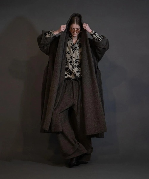 my beautiful landlet（マイビューティフルランドレット）の「【my beautiful landlet】 ALPACA SHAGGY LONG COAT（その他アウター・メンズ・ブラウン/ベージュ/ブラック・0/1）」の4枚目の写真