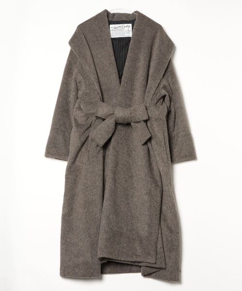 my beautiful landlet（マイビューティフルランドレット）の「【my beautiful landlet】 ALPACA SHAGGY LONG COAT（その他アウター・メンズ・ブラウン/ベージュ/ブラック・0/1）」の15枚目の写真