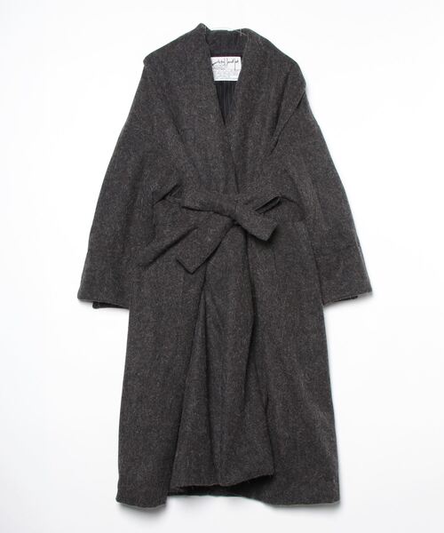 my beautiful landlet（マイビューティフルランドレット）の「【my beautiful landlet】 ALPACA SHAGGY LONG COAT（その他アウター・メンズ・ブラウン/ベージュ/ブラック・0/1）」の14枚目の写真