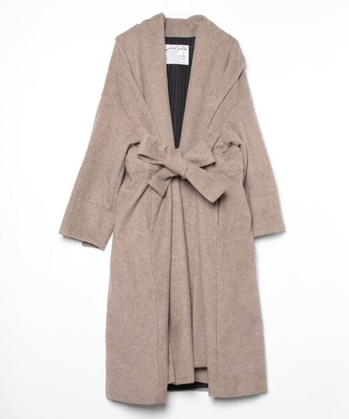 my beautiful landlet（マイビューティフルランドレット）の「【my beautiful landlet】 ALPACA SHAGGY LONG COAT（その他アウター・メンズ・ブラウン/ベージュ/ブラック・0/1）」の16枚目の写真