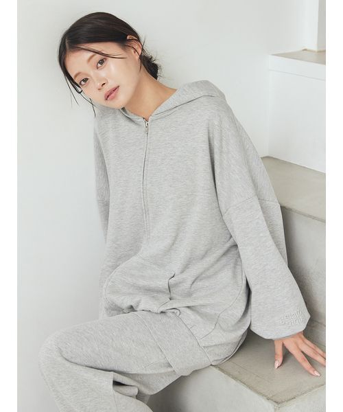 裏毛パーカ（ルームウェア/パジャマ）｜gelato pique（ジェラートピケ