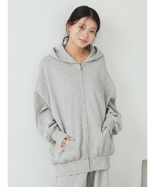 裏毛パーカ（ルームウェア/パジャマ）｜gelato pique（ジェラートピケ